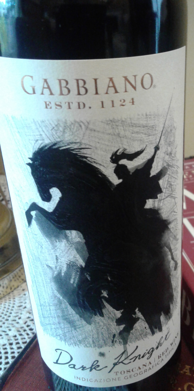 Dark Knight blend ($ 17) Cabernet Sauvignon, Merlot, Sangiovese from Tuscany to spice things up